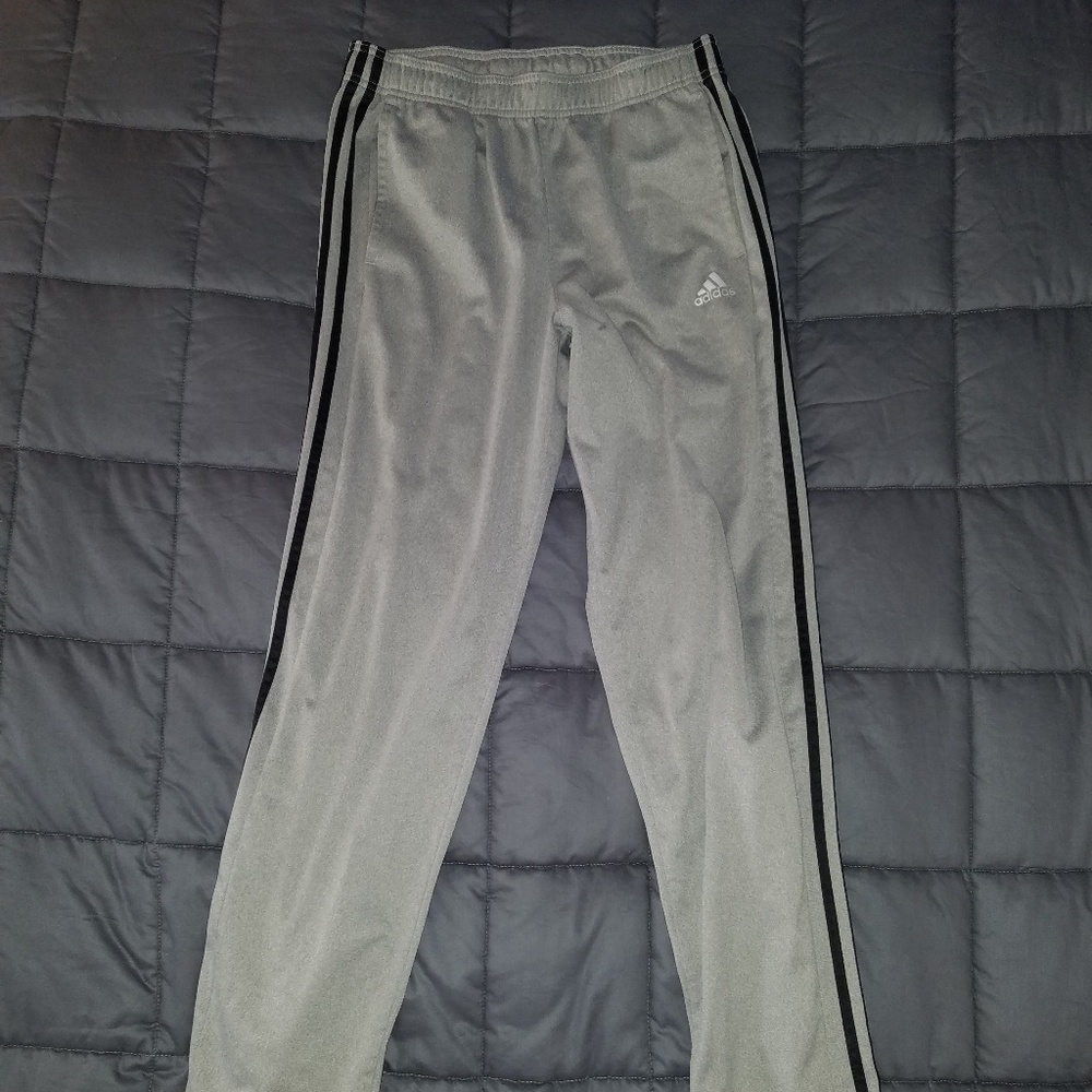 Light Grey Adidas Sweatpants